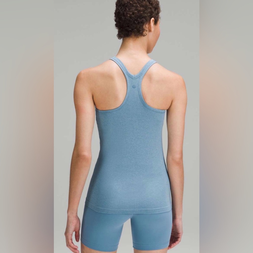 lululemon Ebb to Street Tank Top blue/green color